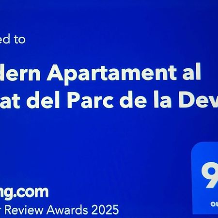 Modern Apartament Al Costat Del Parc De La Devesa Girona Eksteriør bilde