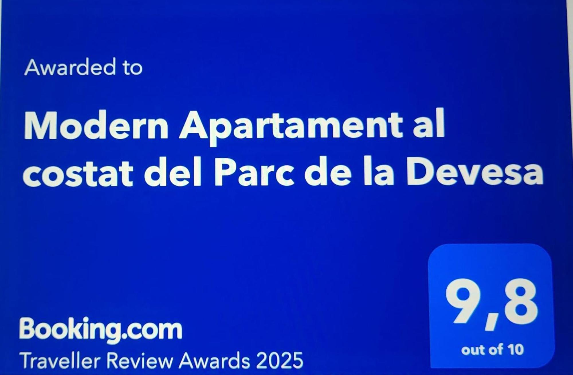 Modern Apartament Al Costat Del Parc De La Devesa Girona Eksteriør bilde